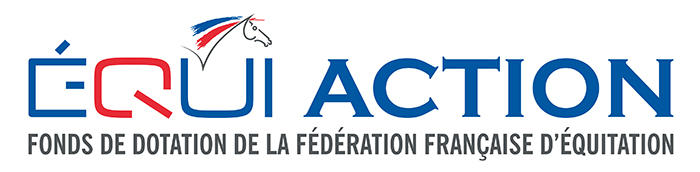 Logo Équiaction - Fonds de dotation de la Fédération Française d'Équitation